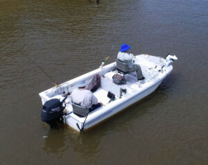 The 4.5m Lapstrake Fiberglass boats